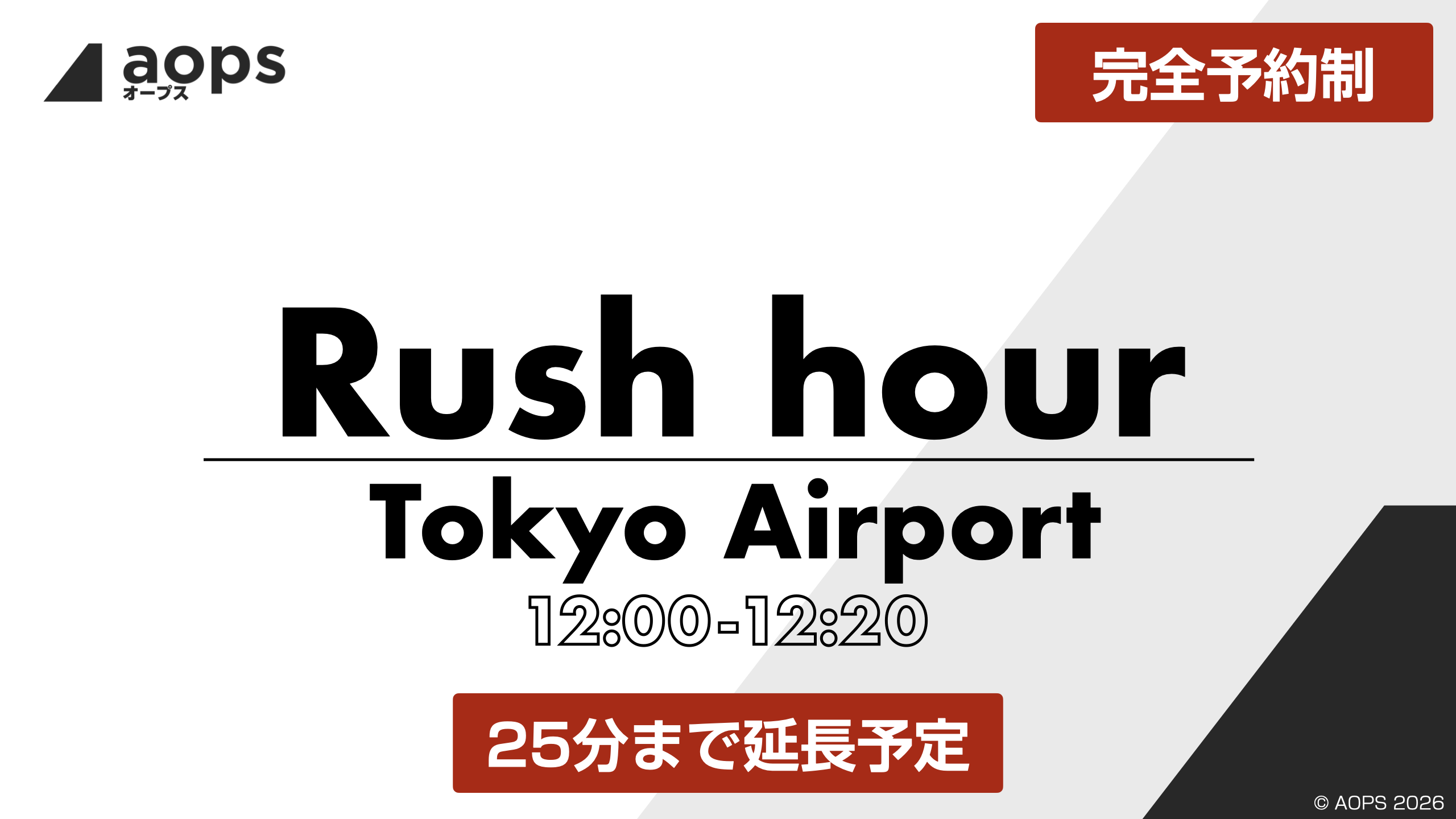 有志「 - Rush hour - Tokyo Airport [#1]」